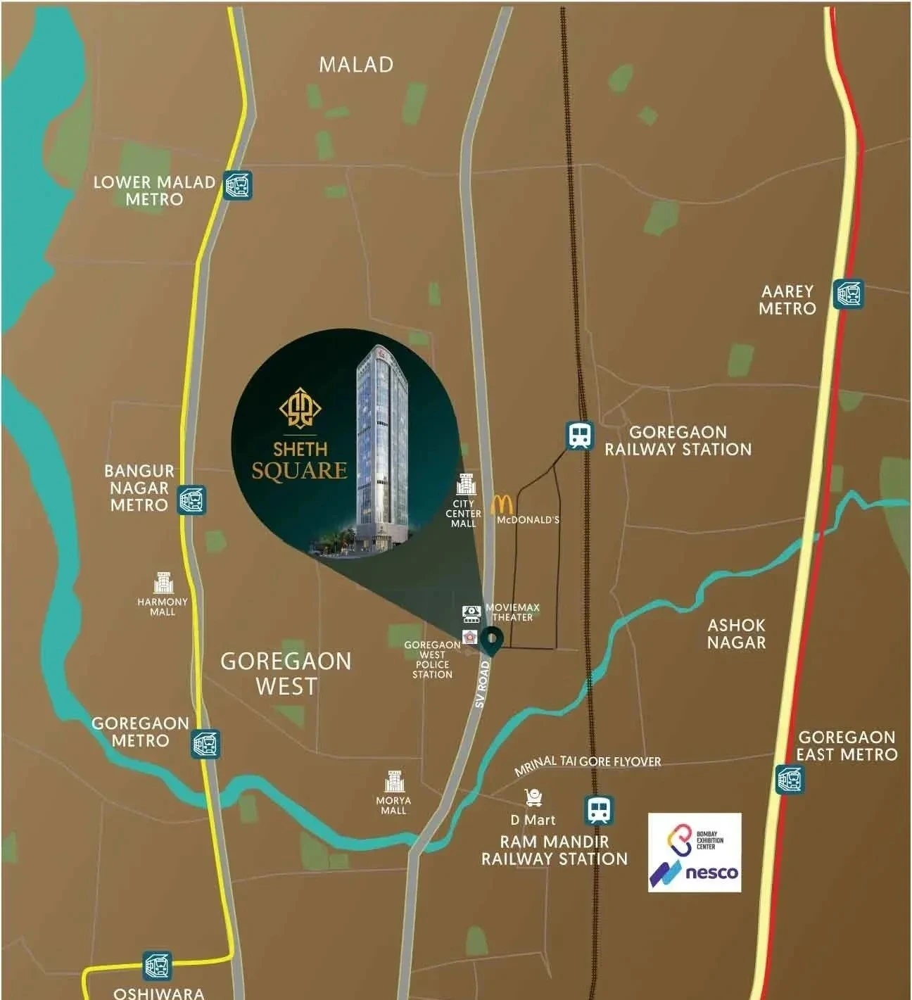 SHETH SQUARE location map